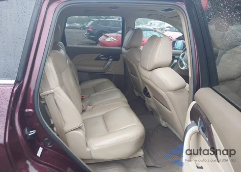 2012 Acura Mdx Technology Package from USA, damaged, VIN 2HNYD2H43CH507706